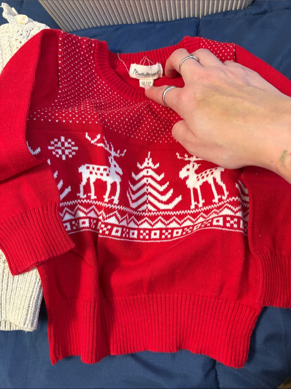100% cotton Christmas Sweater